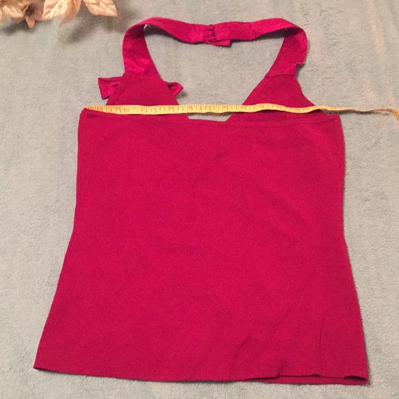 Knit & Silk halter top - Picture 6 of 8